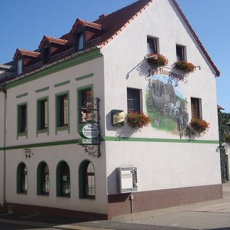 Pension Zum Bauernstübl Meerane Exterior foto